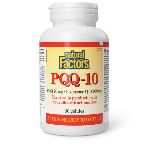 PQQ-10 20 mg · Coenzyme Q10 200 mg, Natural Factors|v|image|2617