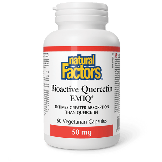 Bioactive Quercetin EMIQ 50 mg, Natural Factors|v|image|1381
