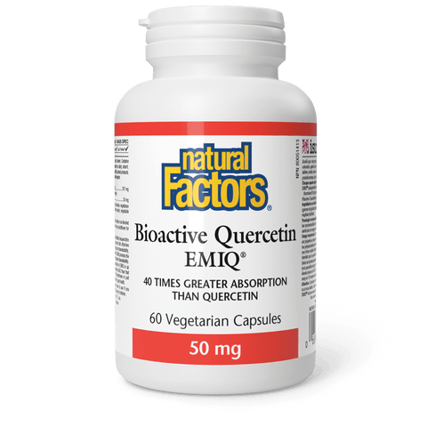 Bioactive Quercetin EMIQ 50 mg, Natural Factors|v|image|1381
