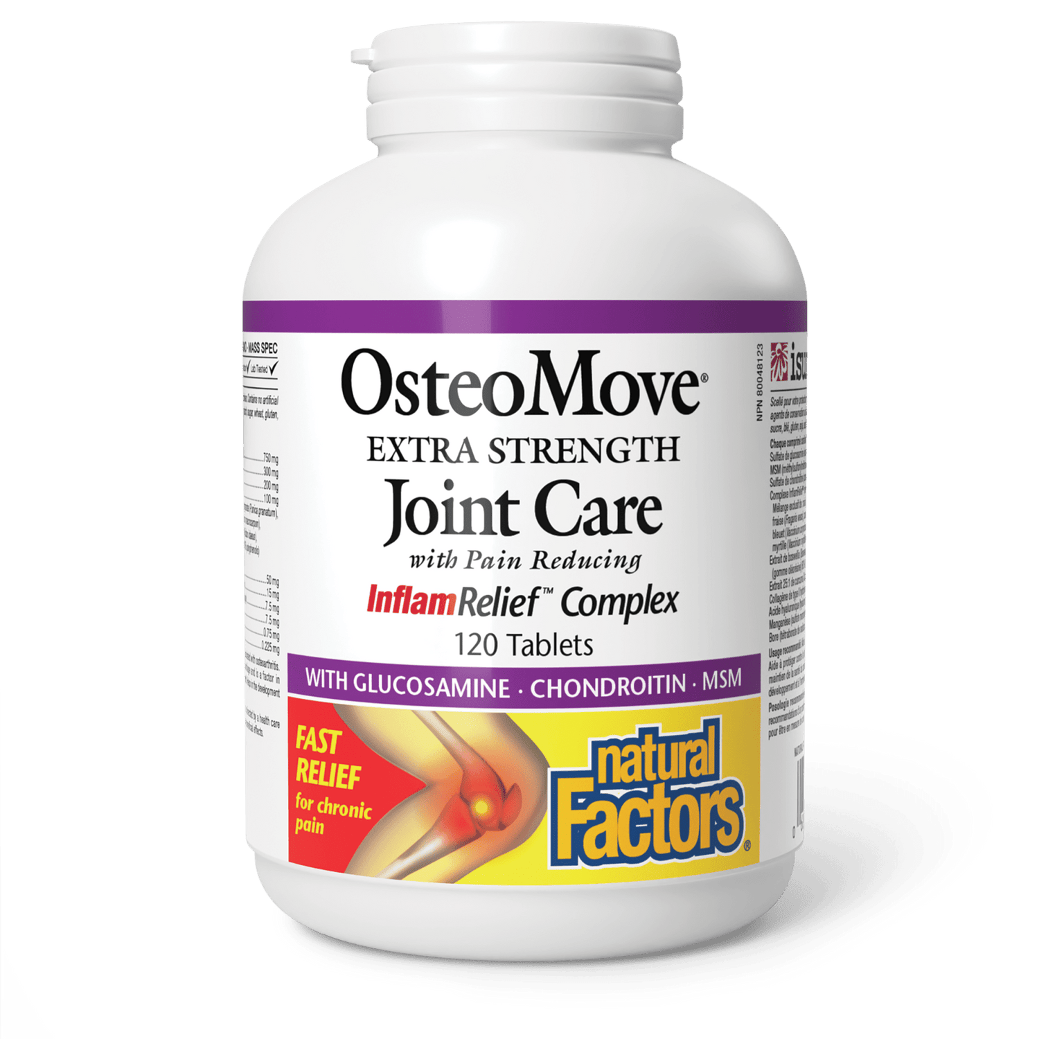 OsteoMove Joint Care Extra Strength, Natural Factors|v|image|2684