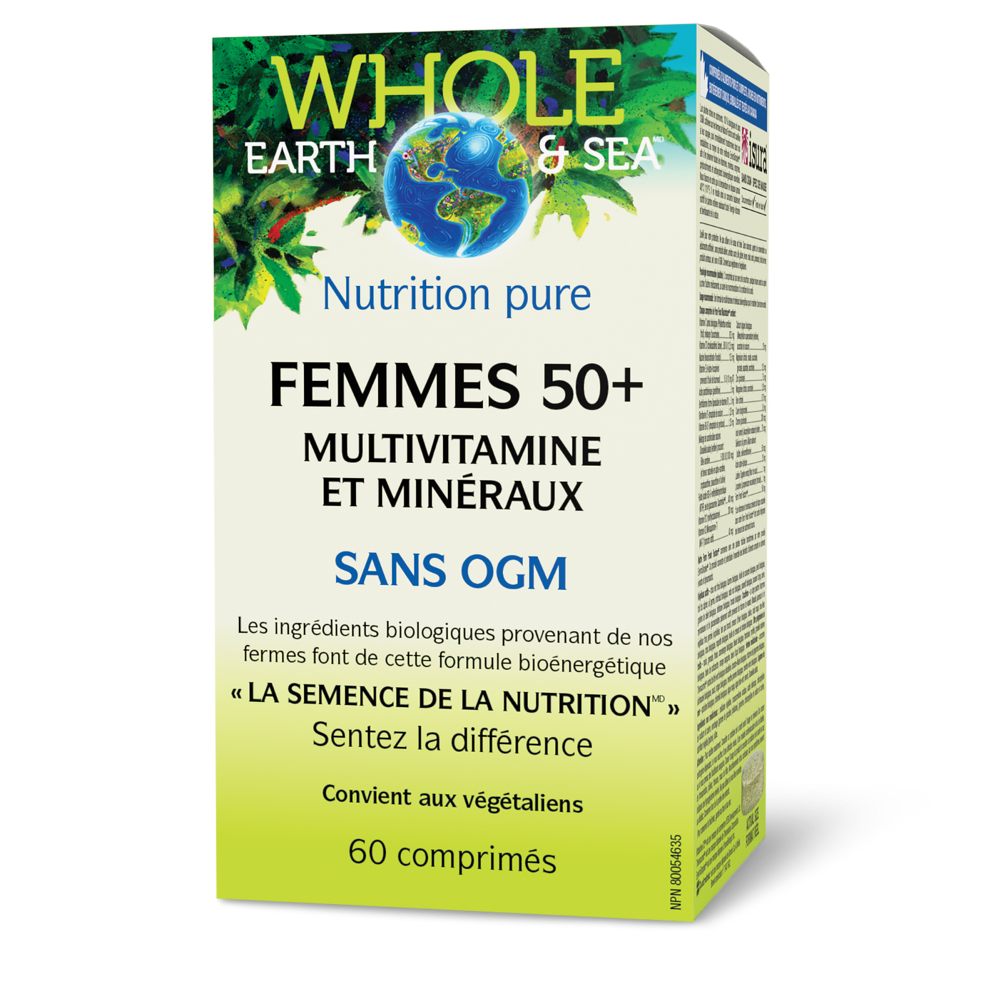 Multivitamine et minéraux Femmes 50+, Whole Earth & Sea, Whole Earth & Sea®|v|image|35501