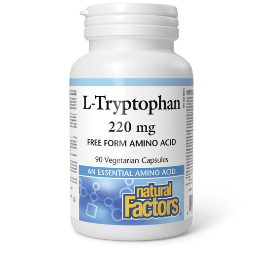 L-Tryptophan 220 mg, Natural Factors|v|image|2863