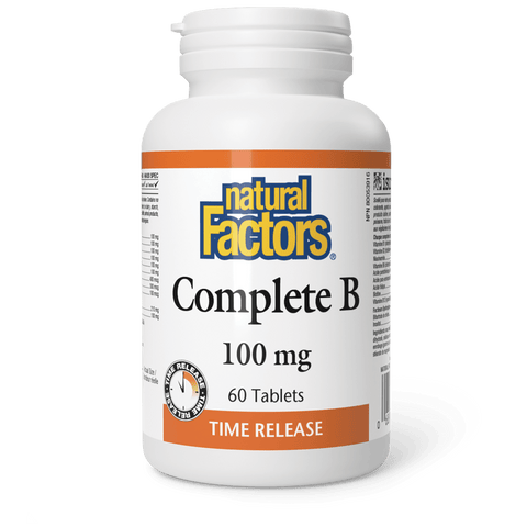 Complete B Timed Release 100 mg, Natural Factors|v|image|1140